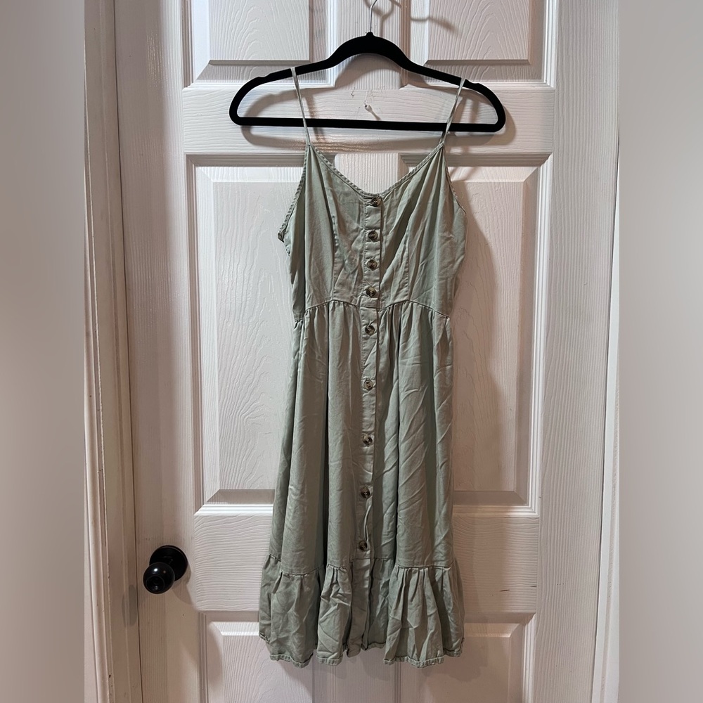 Love Tree Olive Green Dress